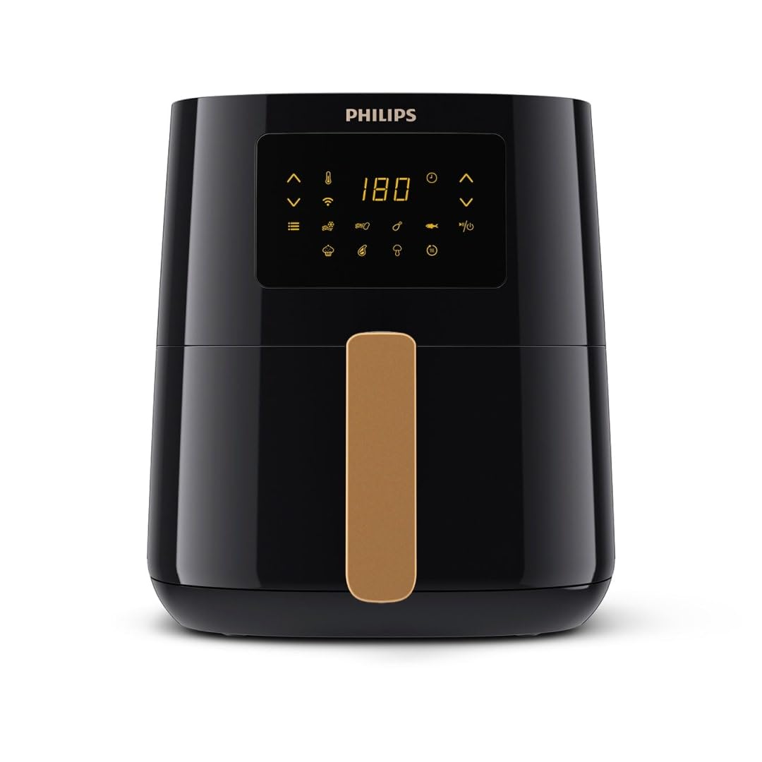 👉 Heißluftfritteuse 4,1L (0,8Kg) – 13-in-1 Multifunktion, WiFi-fähig, bis zu 90% weniger Fett mit Rapid Air Technologie, inkl. Rezepte-App
